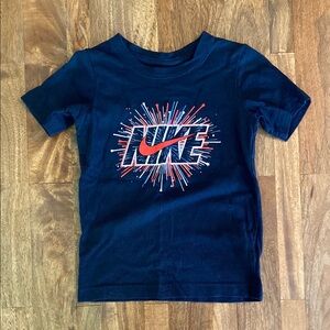 Nike Blue Short Sleeve Graphic Tee